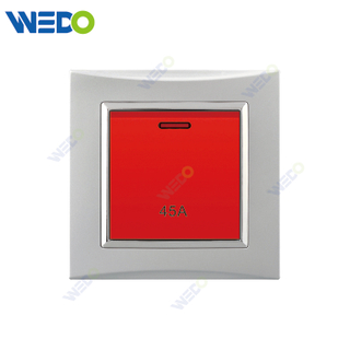 M3 Wenzhou Factory Новый дизайн электрический свет настенный выключатель и розетка IEC60669 45A маленькая кнопка коммутатора и большая кнопка