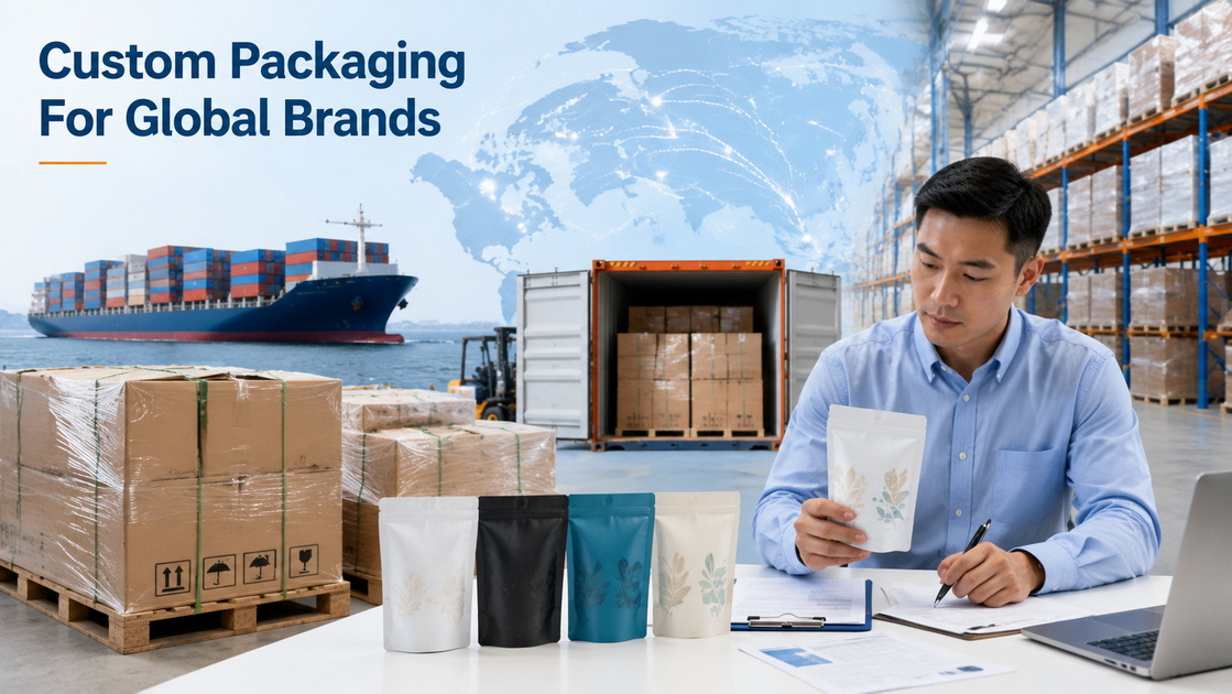 Global Sourcing Of Three Side Seal Bags Abastecimiento global de bolsas con tres sellos laterales