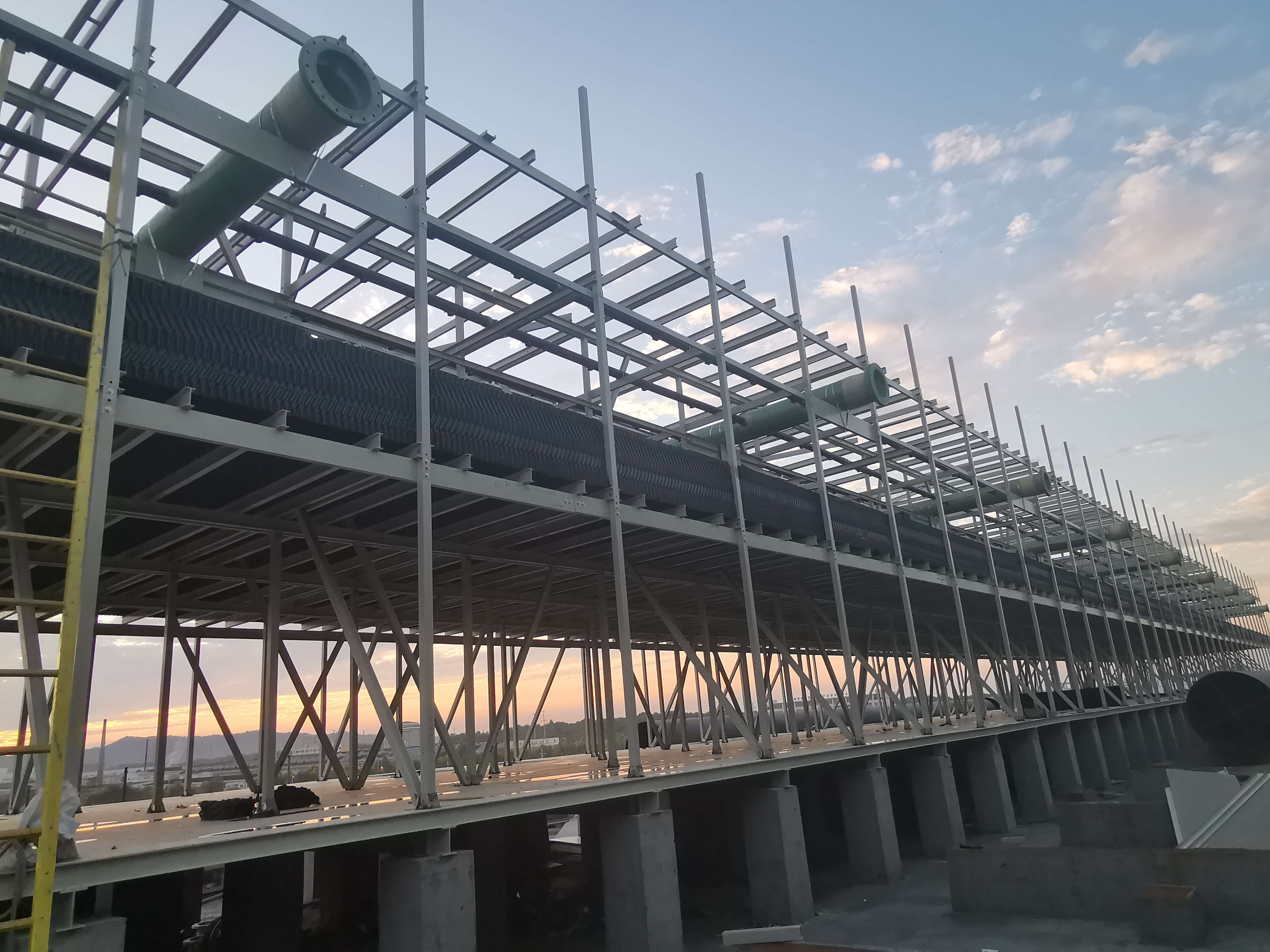 pvc cooling tower fills manufacturer výrobce náplní pvc chladicí věže