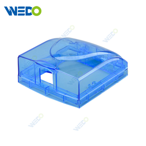 Популярная синяя коробка для брызг материала PS в стиле HM07-1 SX
