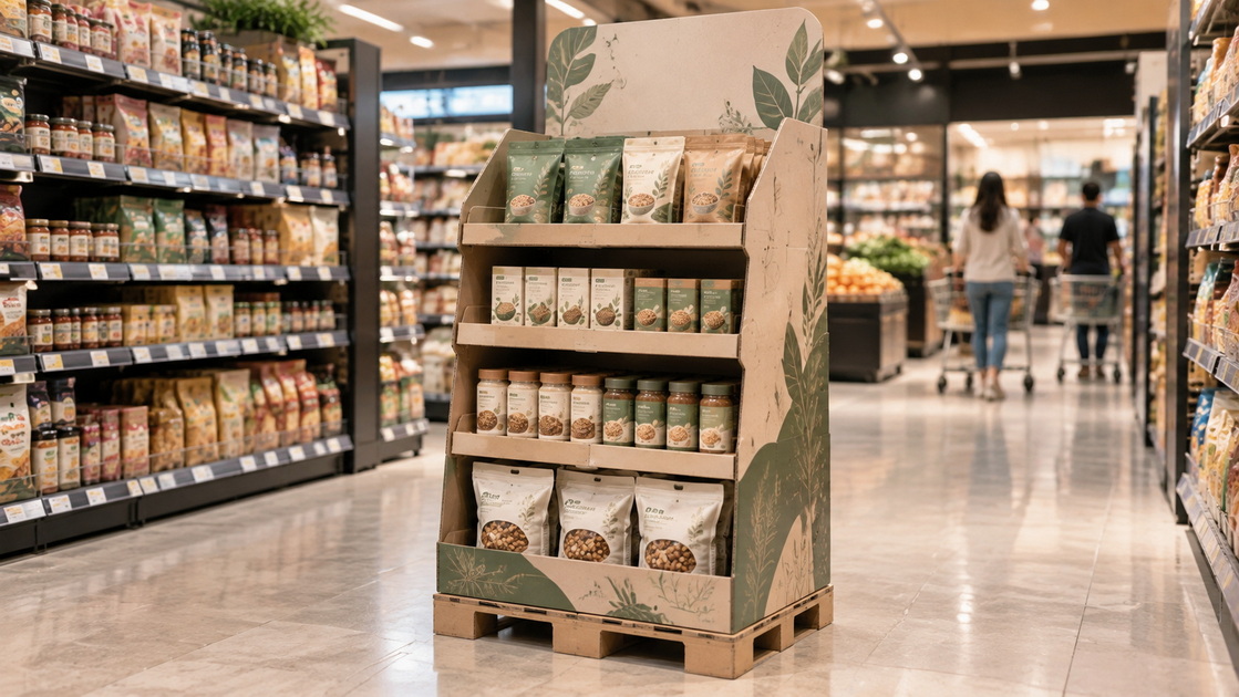 Retail Display Shipper In Store Einzelhandelsdisplay-Versender im Geschäft