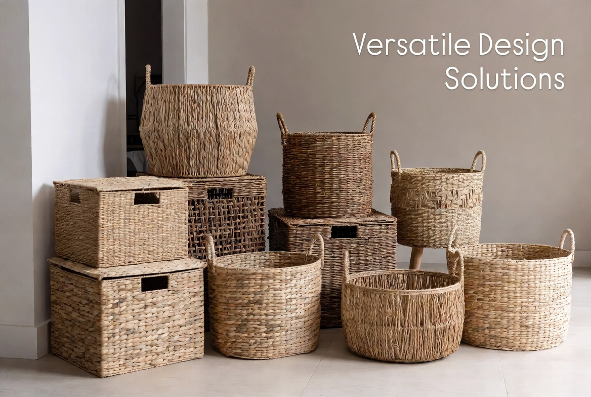 Seagrass Basket Product Range and Applications Seagrass Sepeti Ürün Çeşitleri ve Uygulamaları