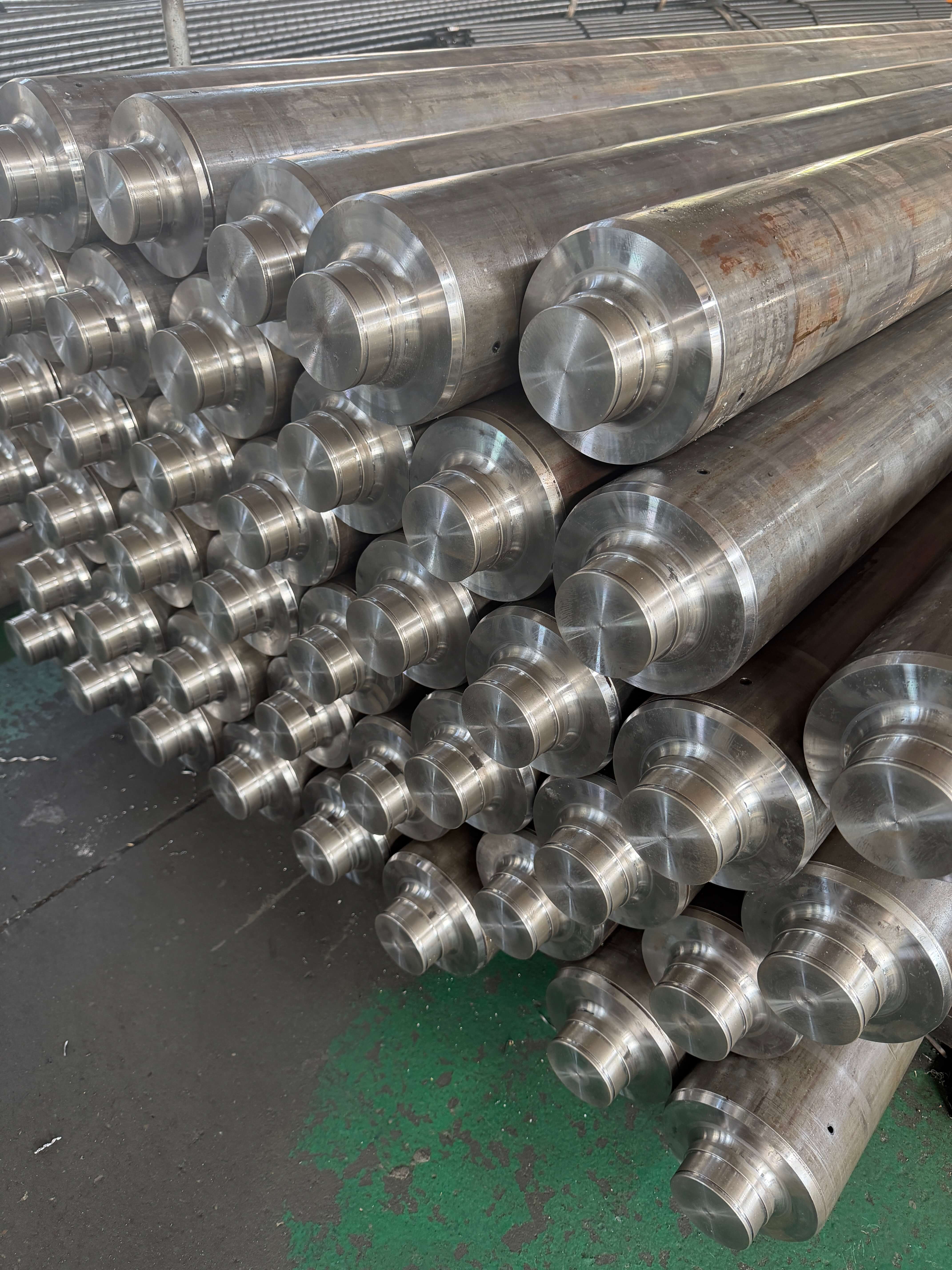 warp knitting machine beam shaft آلة حياكة الاعوجاج شعاع رمح