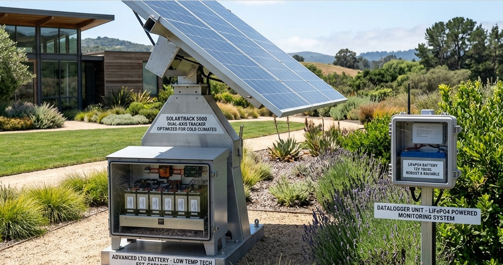 Outdoor Security low temperature LTO battery Outdoor Security LTO-Batterie für niedrige Temperaturen