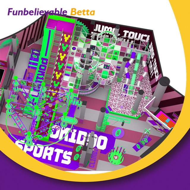 Parque infantil interior de 1.880 m&sup2;