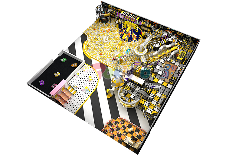 negocio de &aacute;rea de juegos interior