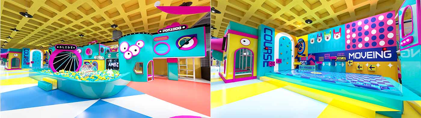 parque de atracciones cubierto