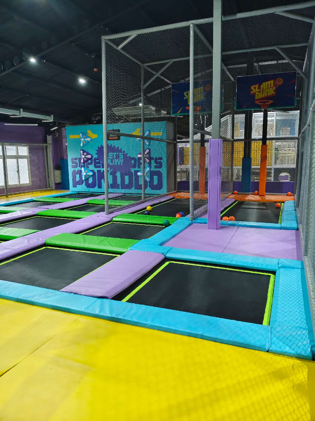 parque de trampolines