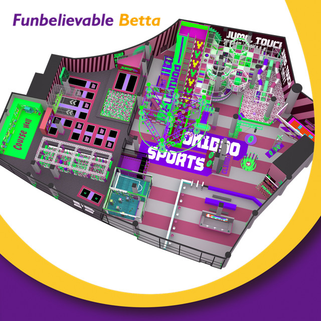 Parque infantil interior de 1.880 m&sup2;2