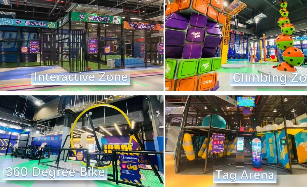 Atracciones de Trampoline Park