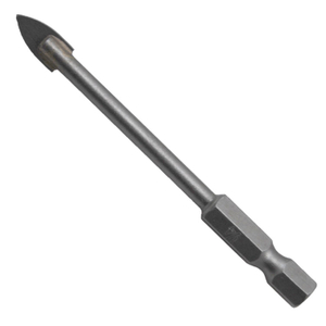 TCT Glass&Tile Drill Bit, DIN6.35E shank, 6014 Series