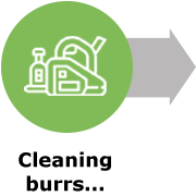 Nettoyage-bavures--Usinage--Polissage-Peinture-Poudre-Rev&ecirc;tement--Finition