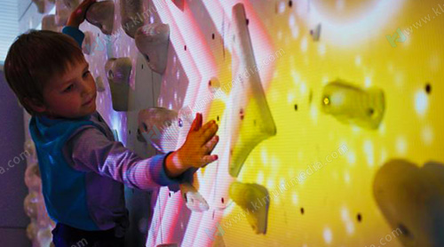 تسلق الصخور التفاعلي