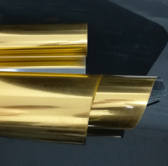 Factory muab kub metallized PET zaj duab xis