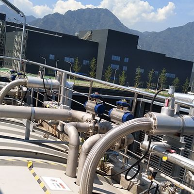 Valvola di farfalla 3 con condizioni di applicazione ROTEX dell'attuatore pneumatico