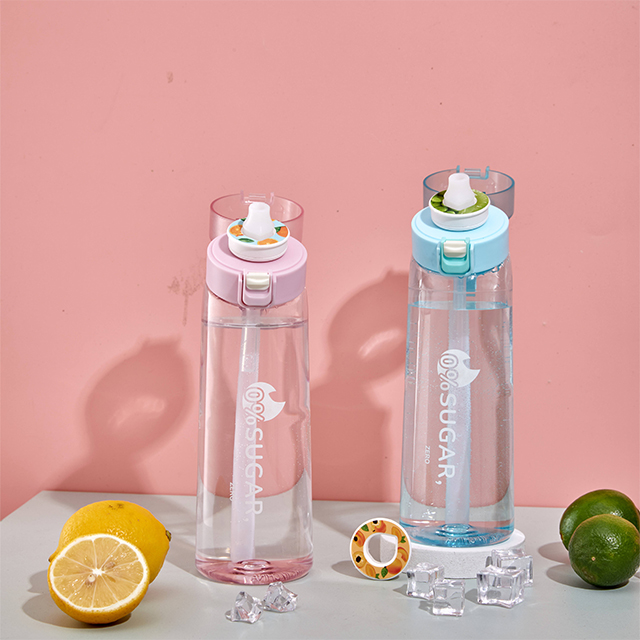 THVALUE Fruit Flavored Water Bottle Water Bottle Sport Water Bottle for ...