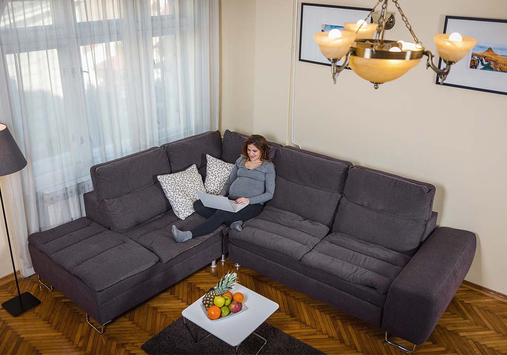 Sofá Ef Spandex Super Macio