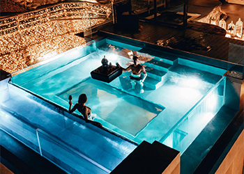 4-zijdig acryl-zwembad