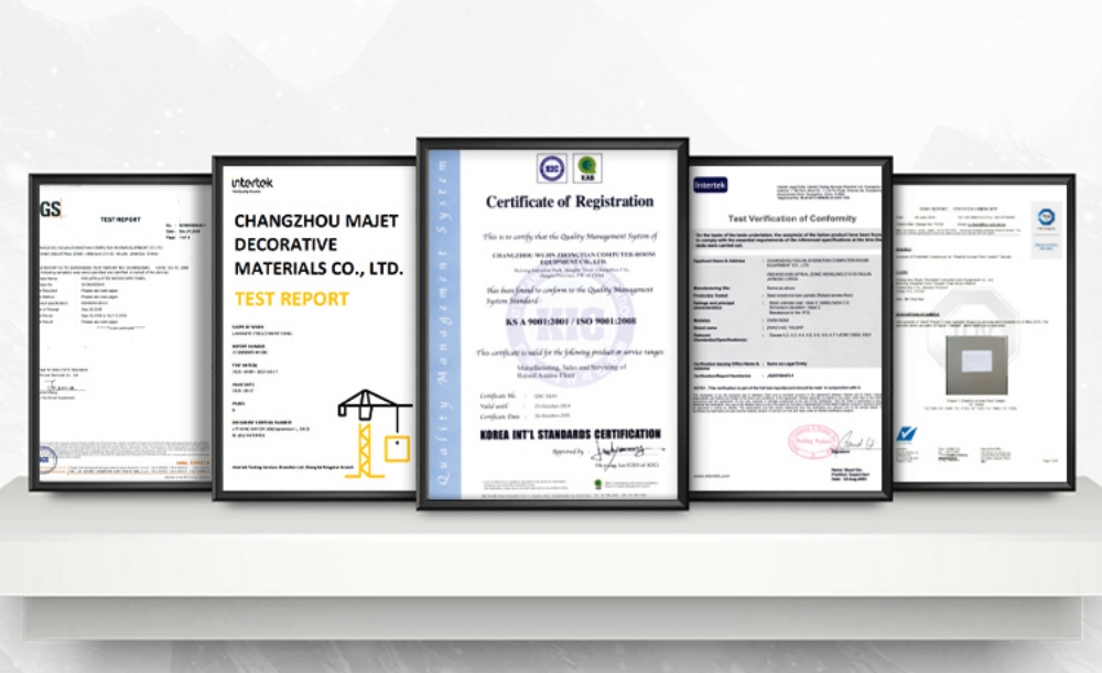 certificado de piso elevado