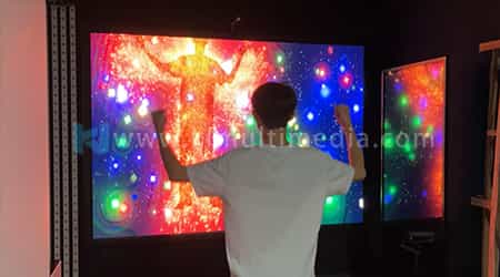 النار السماء المرصعة بالنجوم