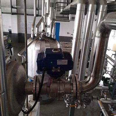 Valvola di farfalla 3 con condizioni di applicazione ROTEX dell'attuatore pneumatico