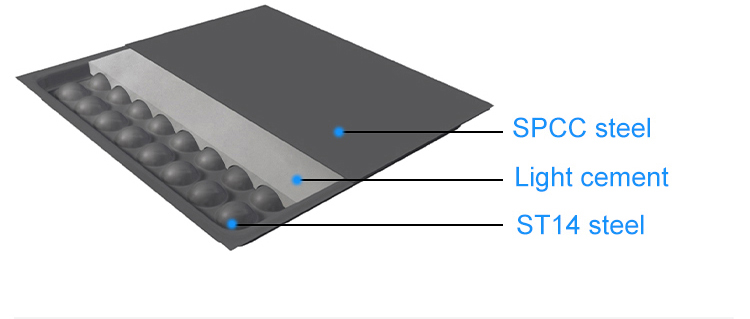 OA60 chuma iliyoinuliwa sakafu