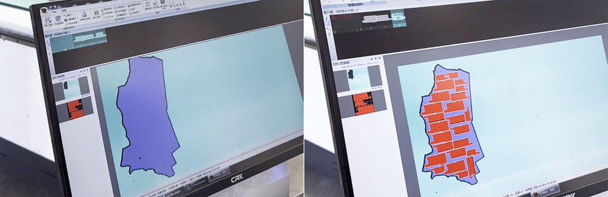 Schneidemaschine f&uuml;r Naturleder