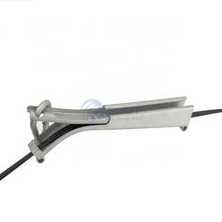 Fitting Fish Type Cable Clamp For FO Drop Cable