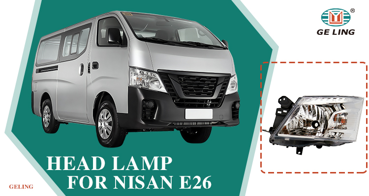 Lampe Frontale Nissan E26 URVAN NV350 2014