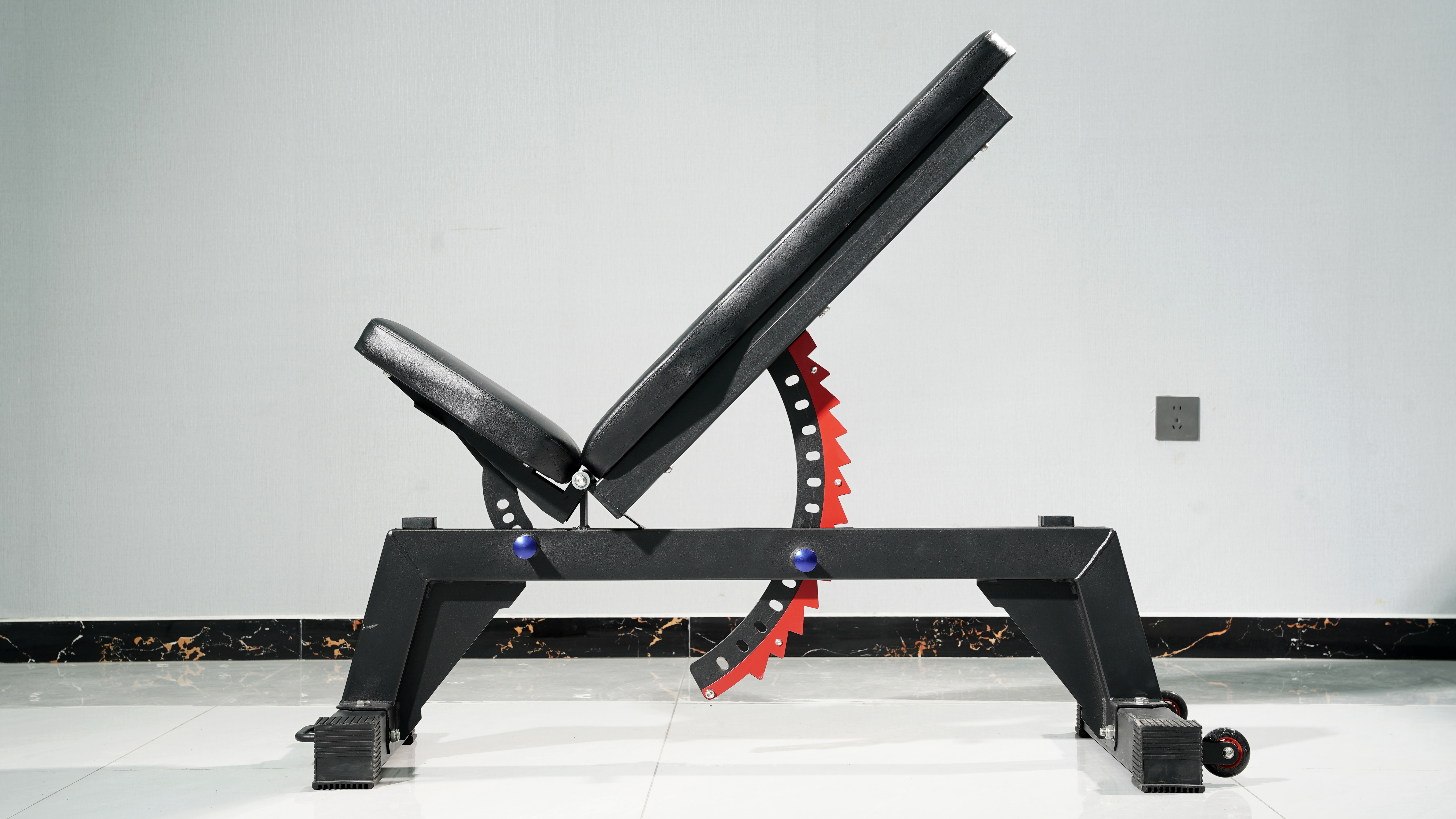 Komersial Beurat-Tugas Foldable Bangku Adjustable
