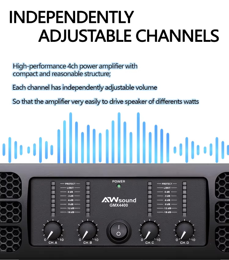 Penguat audio pro modern