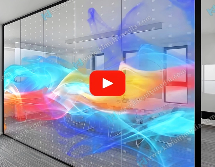 فيلم شفاف LED