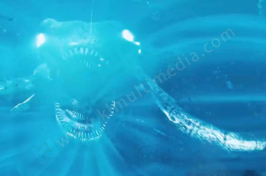 Dome Projection Video - monster theme