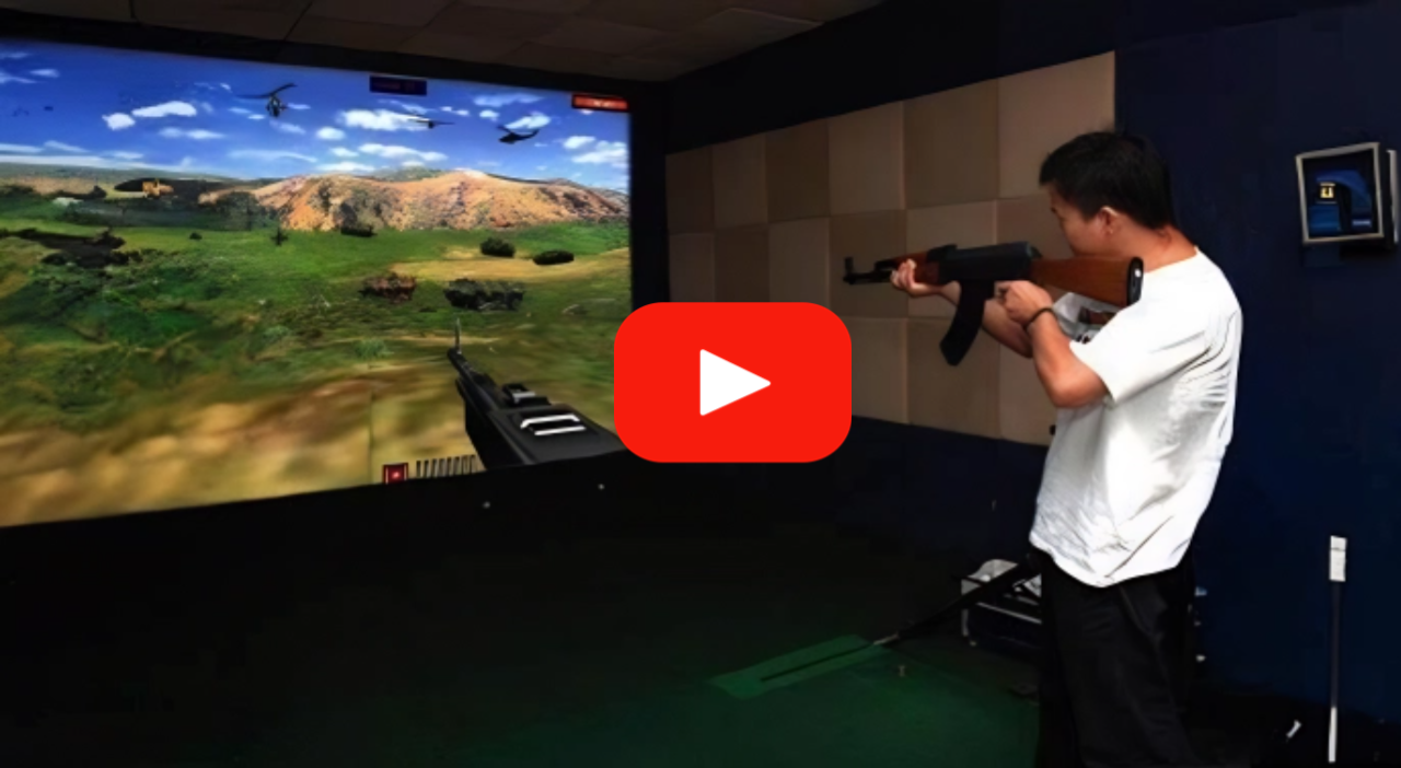 Projector Shooting Game 