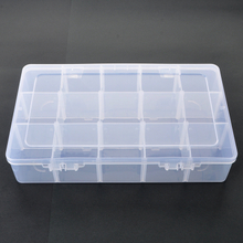 15 Grid Plastic Organizer Box 27.5x16.3x5.5cm