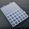 24 Grid Plastic Organizer Box 18.7x12.8x1.7cm