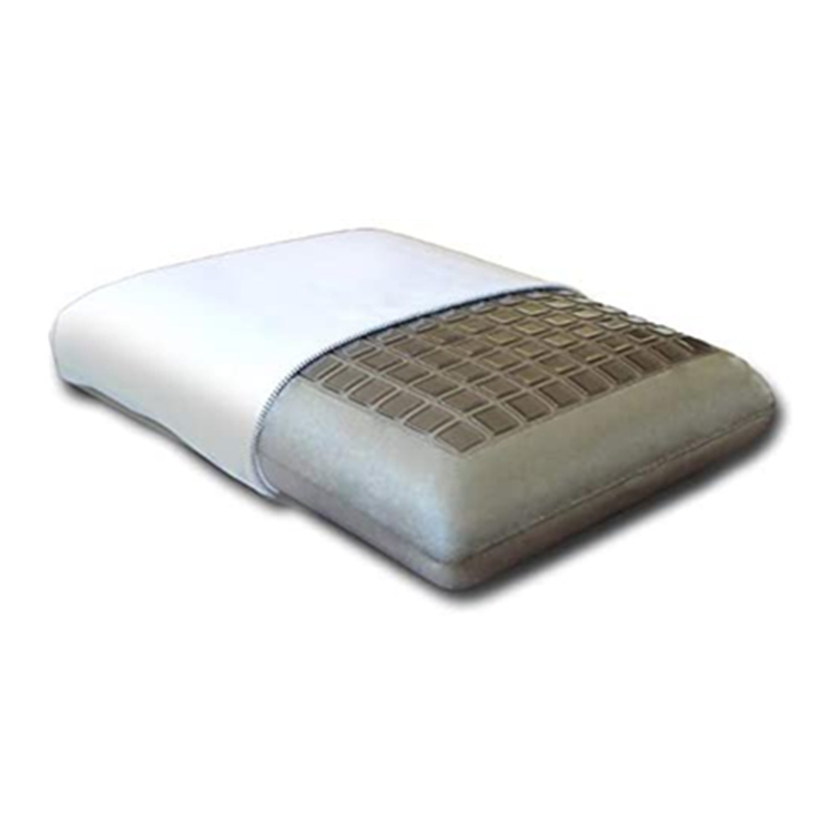 Gel Pad Bamboo Charcoal Memory Foam Pillow With Washable Cover 