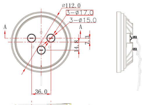 LED-Scheinwerfer f&uuml;r Traktor