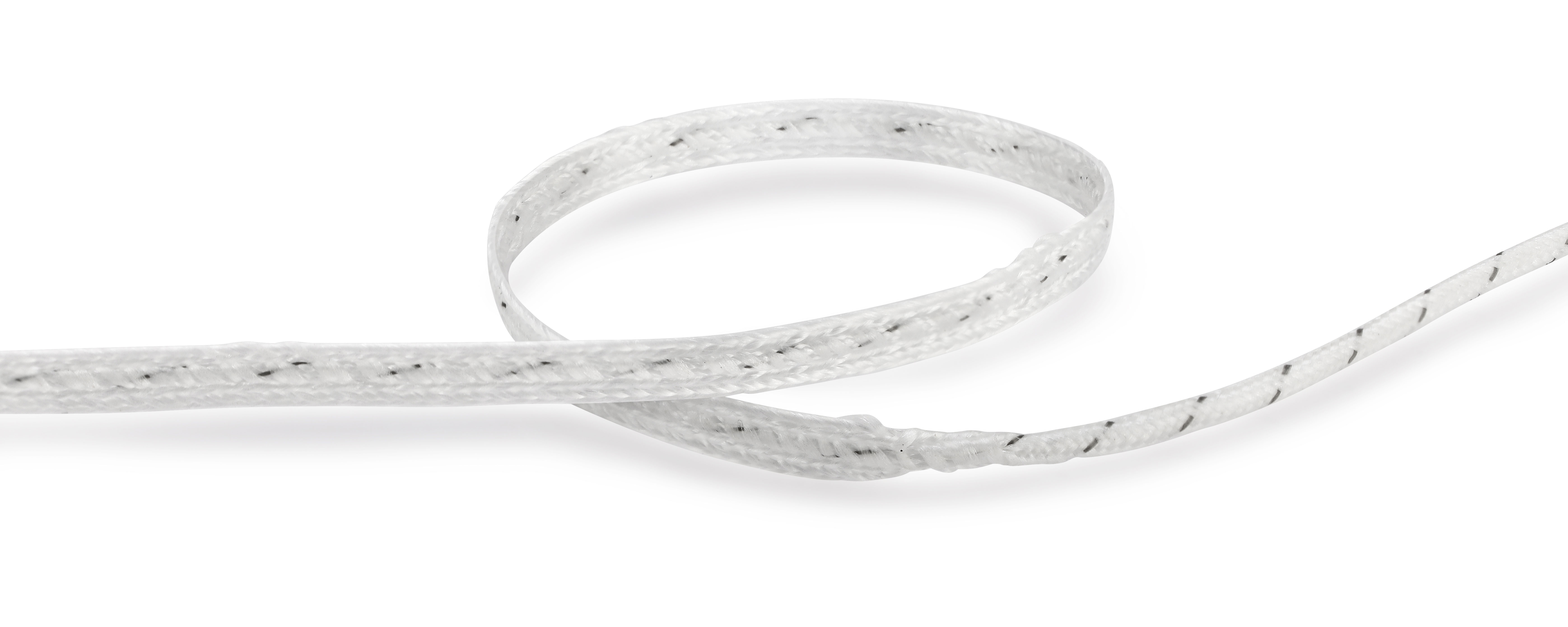 Tejp-plus UHMWPE suturtejp med rundade &auml;ndar