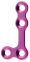 1.5 Maxillofacial Mikro Sperrung 90&deg;L-Plack