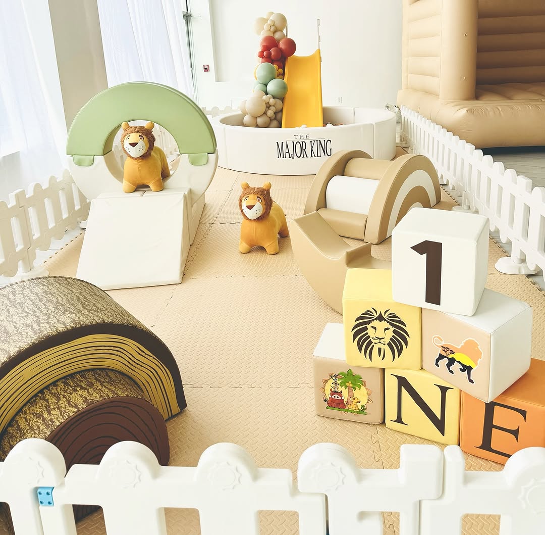 Set da gioco morbido per parco giochi all'aperto per interni