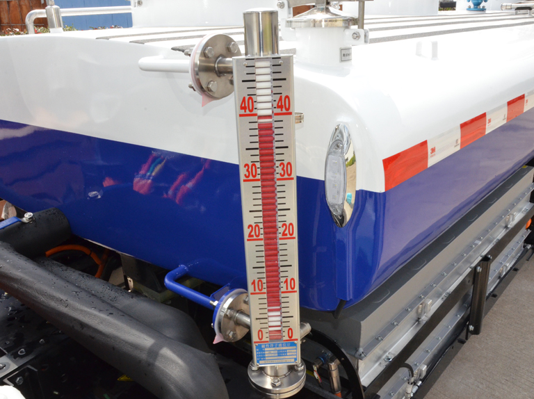 Puur elektrische tankisolatie voor watervrachtwagens voor vliegtuigen