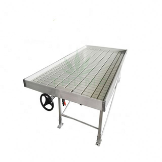 Vertical Farming Rack Hydroponic Flood Table Rolling Benches