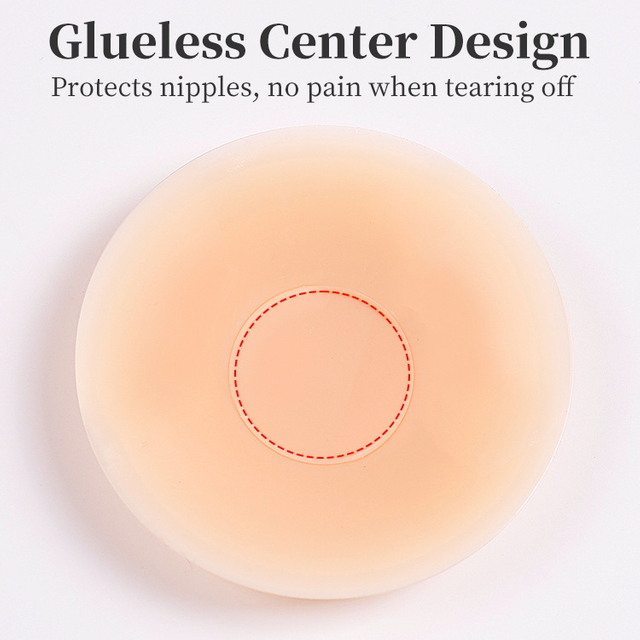 Huse pentru mameloane adezive fără mamelon