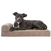 Custom Wholesale Hot Sell Polyester Fiber New Arrival Classic Design Dog Bed Basket Memory Foam Dog Bed