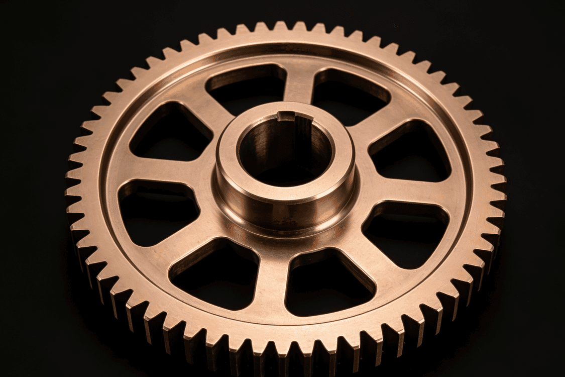CNC-bearbeitete Teile aus Bronze