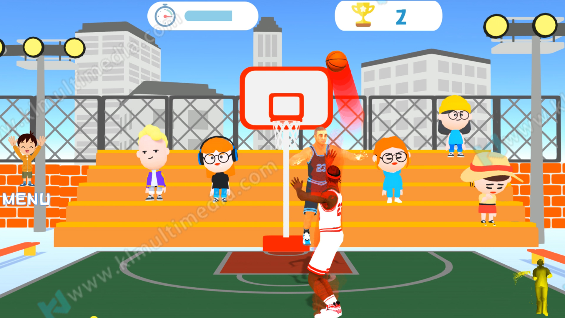 رماية كرة السلة