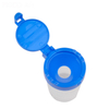 Flip Cap Plastic Cup Brush Washer Paint Cup Painting Cup Dia. 8cm x Height 9cm 