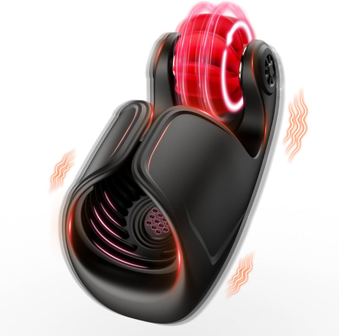 Juguetes masturbadores con 10 pulsos y modos de lamido rodante