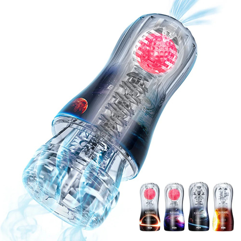  Taza sexual de vac&iacute;o transparente de co&ntilde;o suave